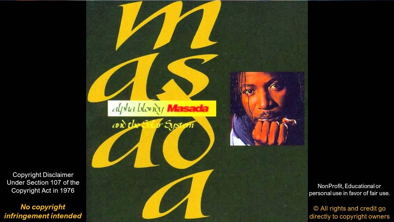 Alpha Blondy - Massada (Full Album) - 1992