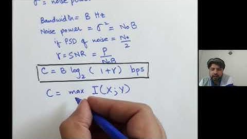 Lecture 1 part 1: Ergodic Capacity