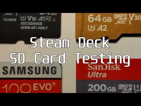 Steam Deck - SD Cards Tested