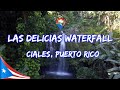 Las delicias waterfall in ciales puerto rico