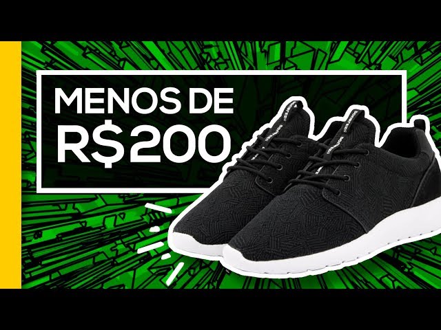 melhor tenis até 200 reais