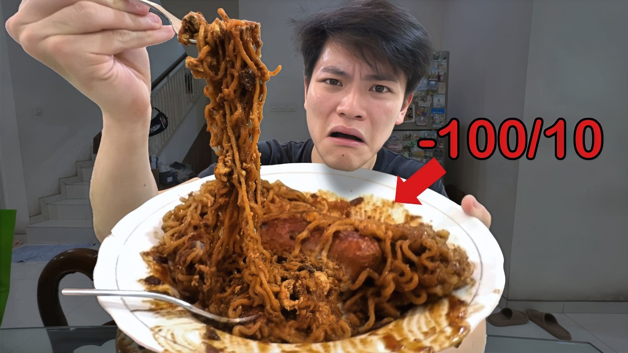 Aku Nyoba Makan Mie Instan selama 50 Jam. Ini yang terjadi...