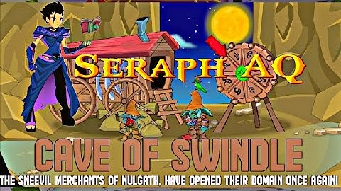 Seraph AQ CAVE OF SWINDLE EVENT|Aqw Private Server 2025