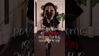 Pov When The Theme Is Dystopian In Dress To Impress Vip