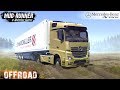 Spintires: MudRunner - MERCEDES-BENZ ACTROS Stuck in the dirt on the Off-roads