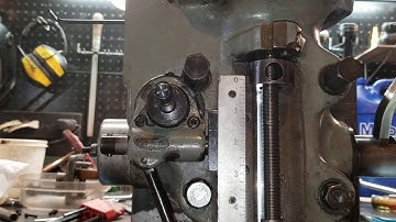 Bridgeport quill feed disengagement adjustment