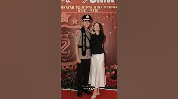 Bikin baper Valerie tifanka hadir diacara wisuda calon suami #polisi #valerietifanka #ftv#iptu