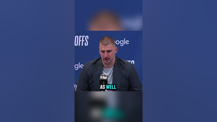 “I can’t win with these bums” - Nikola Jokic Postgame Interview - Nuggets vs OKC Thunder - Game 5