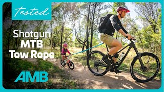 Abgeschleppt! Das Shotgun Tow Rope Fahrrad-Abschleppseil im Test ⋆ HIBIKE  Blog