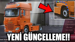 DAF GELDİ!! YENİ AKSESUARLAR - Yeni Güncelleme Truckers Of Europe 3