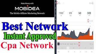 Instant approved Introduction and Approval of Mobidea CPA Network l CPA MARKETING l cpa earn money screenshot 1