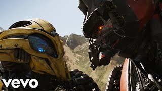 Imagine Dragons - Bones (MXEEN Remix) | Bumblebee vs Blitzwing Fight Scene [4k] Resimi