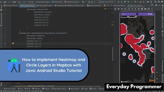 How to implement Heatmap and Circle Layers in Mapbox with Java | Android Studio Tutorial