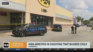 Man arrested in Lauderhill Mall shootout that injured child