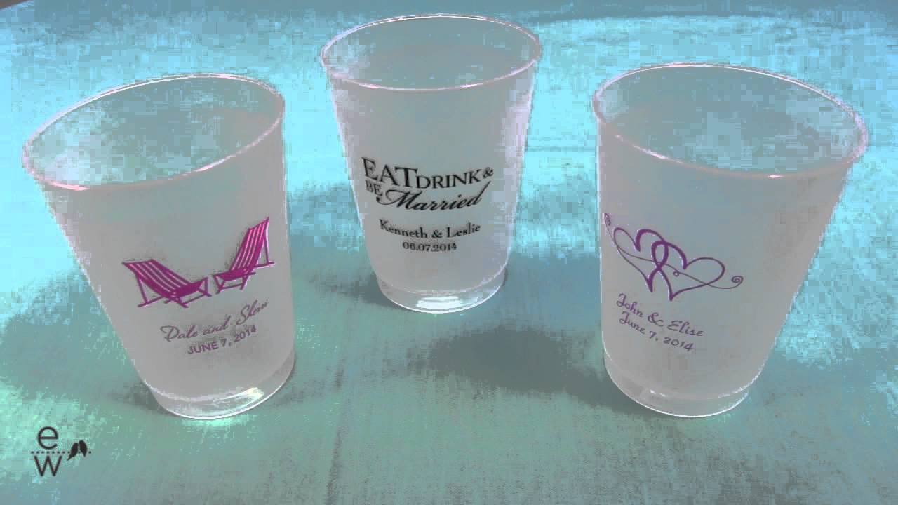 Personalized Frosted Tumblers