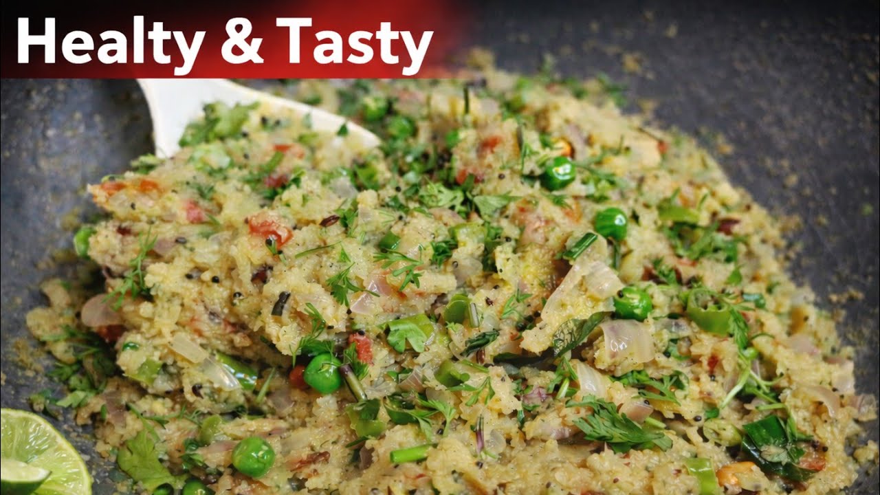 सुबह के नाश्ते की सबसे आसान रेसिपी 👍 | Suji Upma Recipe | Healthy Breakfast