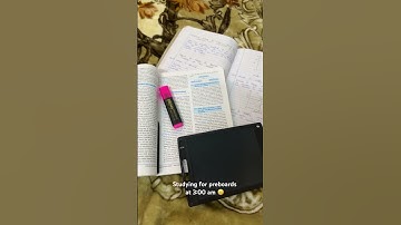 Preboards || isc class 12 || studying at night || study with me 📚|| #asmr #study #students #isc