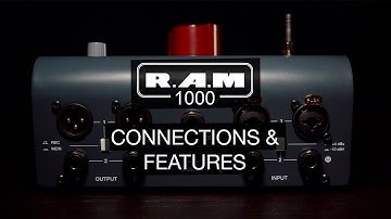 Heritage Audio - R.A.M 1000 - Connections & Features