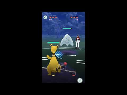 Pokémon GOトレーナーバトル1体目同士