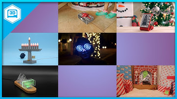 2023 Holiday Project Countdown #adafruit #3dprinting