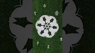 Easy Paper Cutting ✂️ | Kirigami Design Tutorial ❄️