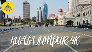 Kuala Lumpur 4k - Driving in the Capital City of Malaysia