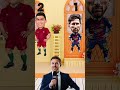 Messi vs Ronaldo 🔥 5 Challenges to Decide the REAL GOAT 🐐 #ronaldo #cr7 #messi10 #viral #usa