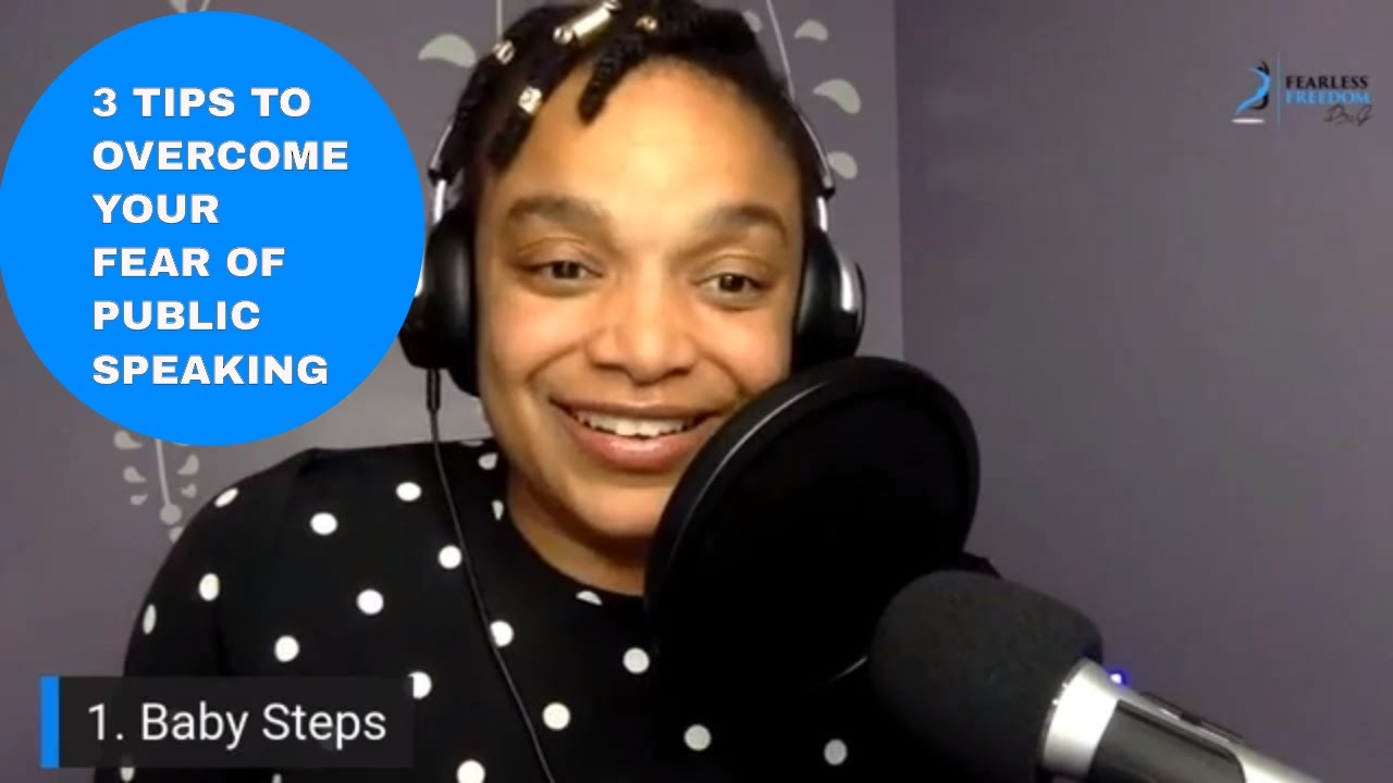 3 Tips To Overcome Your Fear of Public Speaking - YouTube