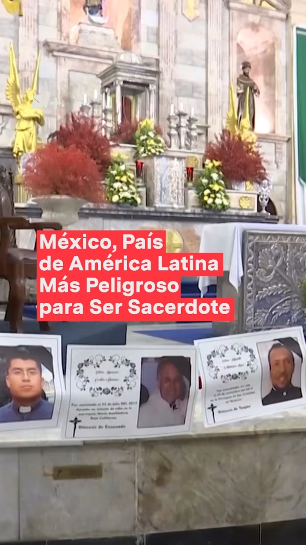 México, país de América Latina más peligroso para ser sacerdote - N+ #Shorts