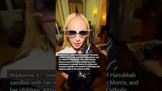 Madonna And Akeem Morris Celebrate Hanukkah