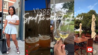 Vlog: Retail haul, YouTube collab &amp; dinner w/ Vicky Vee, Wine estate visit &amp; Sunday w/ my mans 🥰