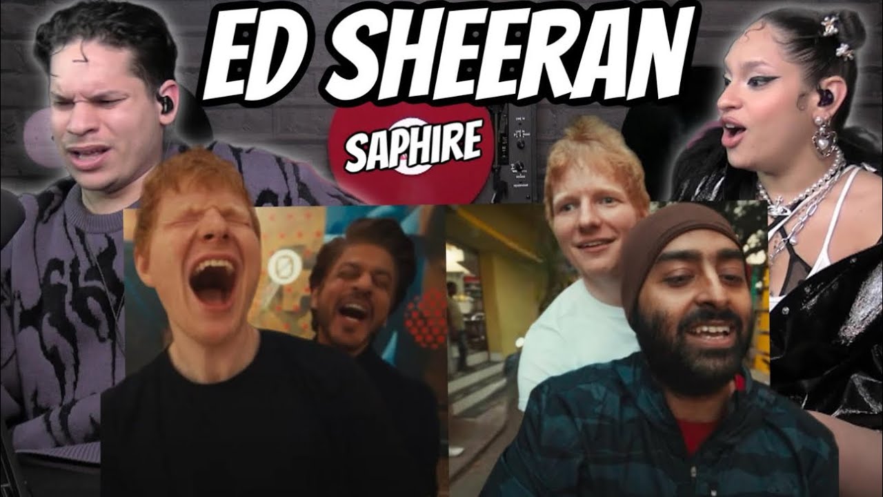 Waleska & Efra react to Ed Sheeran - Sapphire (Official Music Video)