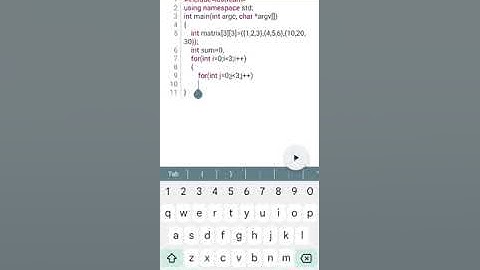 C++ Add sum of diagonal elements in Matrix
