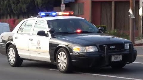 LAPD West Traffic Units x3