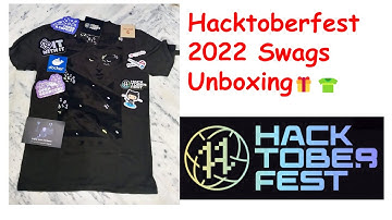 Hacktoberfest 2022 Swag Pack Unboxing 🎁👕