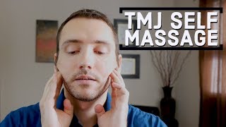 Selfmassage for TMJ/jaw pain [myofascial release]