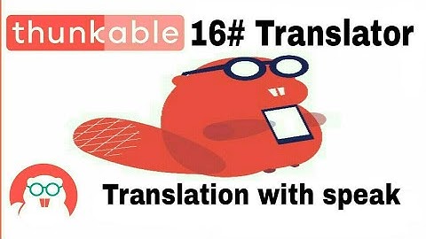 wow fully profassional translator in thunkable llll Make new with Yo waraich lll