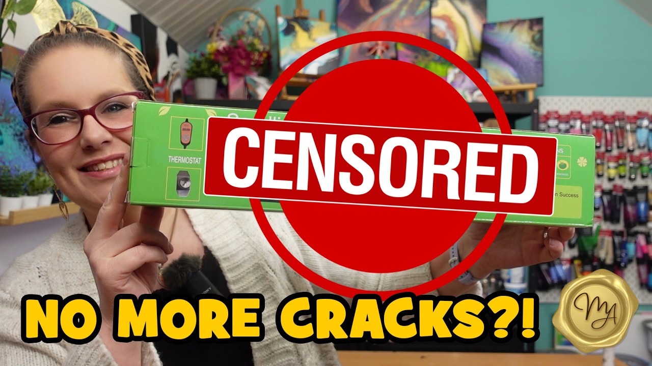 Спасёт ли эта находка с Amazon мою работу в технике FluidArt от растрескивания?! 😮 Давайте провер...