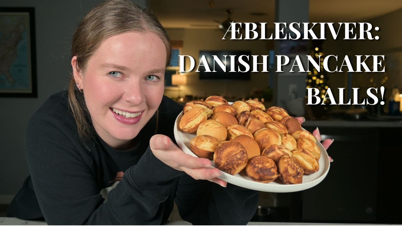 Aebleskiver (Danish Pancake Balls) - The Daring Gourmet