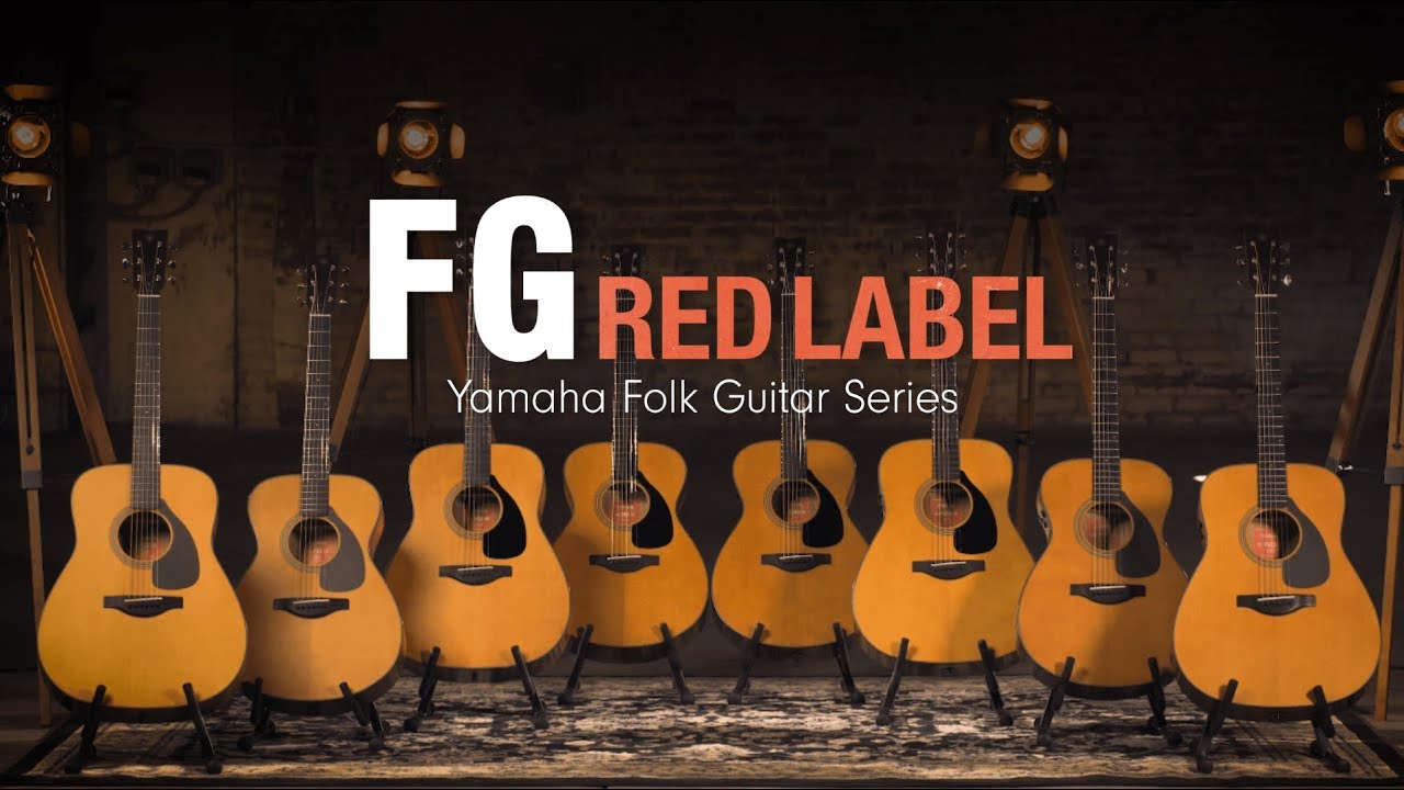 Yamaha Folk Guitar Series Introducing Fg Red Label Youtube