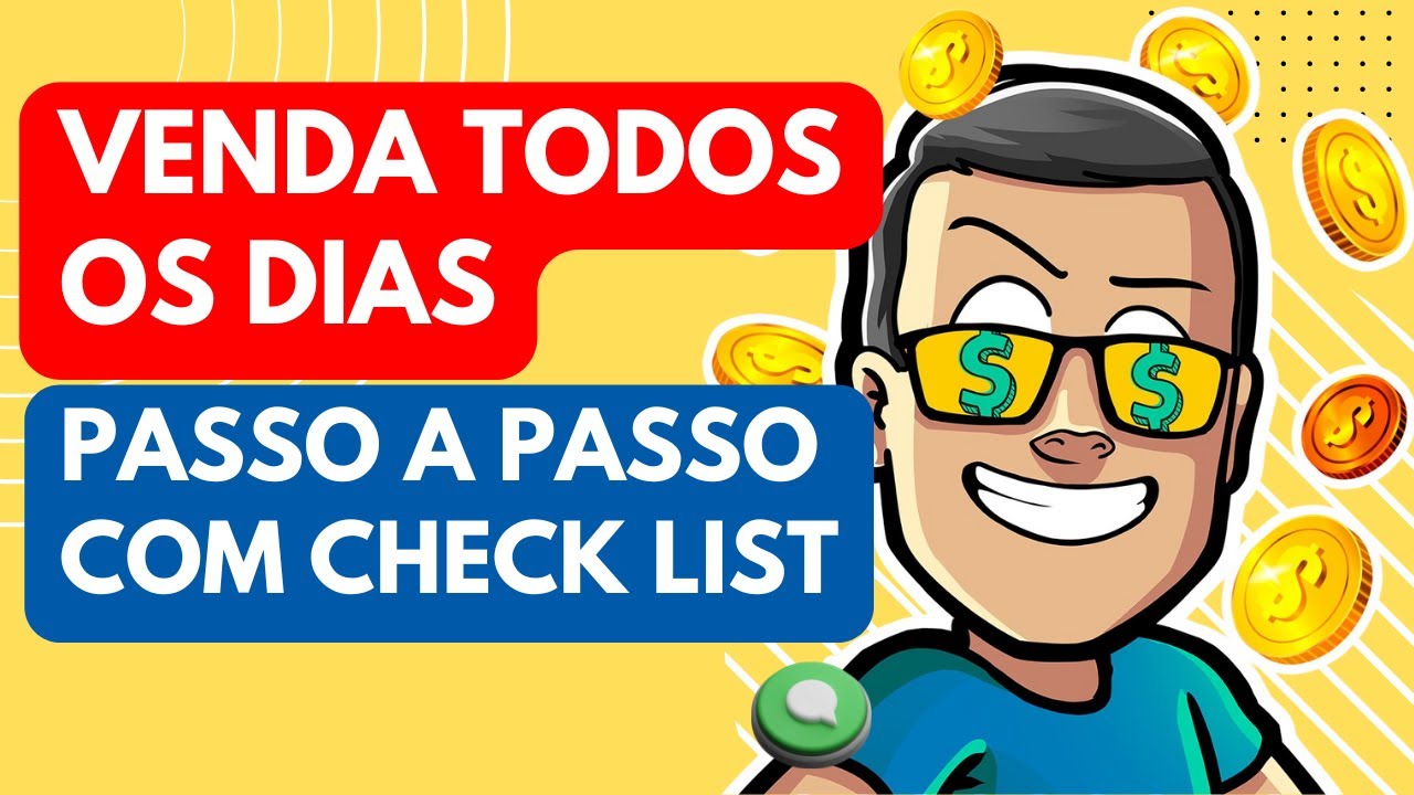 Passo a Passo com Check List para você vender TODOS OS DIAS - YouTube
