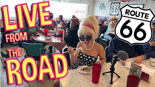 Wonderhussy vs the Big Texan 72oz Steak Challenge Live From Shamrock, TX:  Rt 66 Day 11 Trip Update