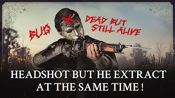 Clip Hunt Showdown 1896 - Bug I Kill Someone who Manage to Extract