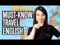 ALL Travelers Must-Know These English Phrases [Essential Travel]