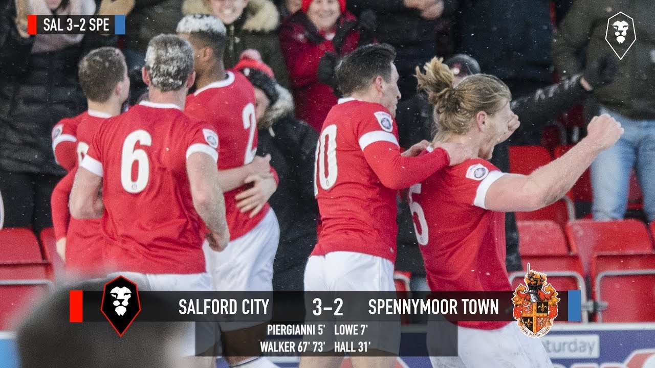 salford city council Salford City 3-2 Spennymoor Town - National League North 18/03