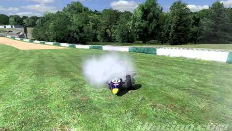 Weird Skip Barber Crash