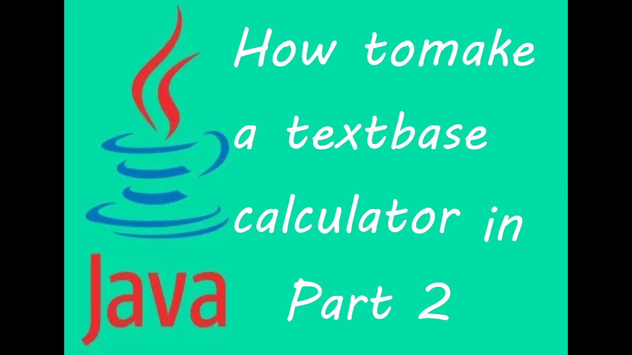 How to create a simple calculator in Java using JDOODLE online editor ...
