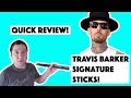 REVIEW! | Zildjian Travis Barker Drum Sticks!