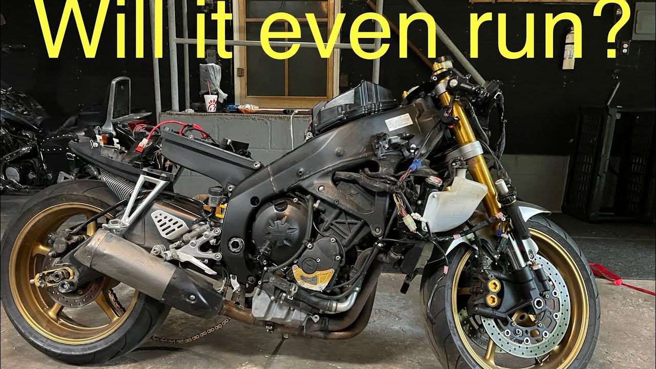 Wrecked R6 Episode 1 Intro: Rebuilding a wrecked 2008 Yamaha R6 motorcycle rebuild ...