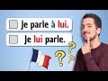 ⚠️ PRONOMS FRANÇAIS - Comment les utiliser ? | pronom tonique VS pronom complément indirect (COI)
